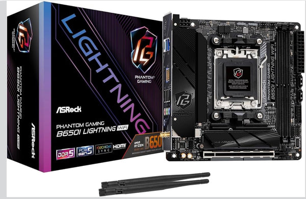 ASRock B650I Lightning WiFi AMD AM5 Mini-ITX Motherboard
