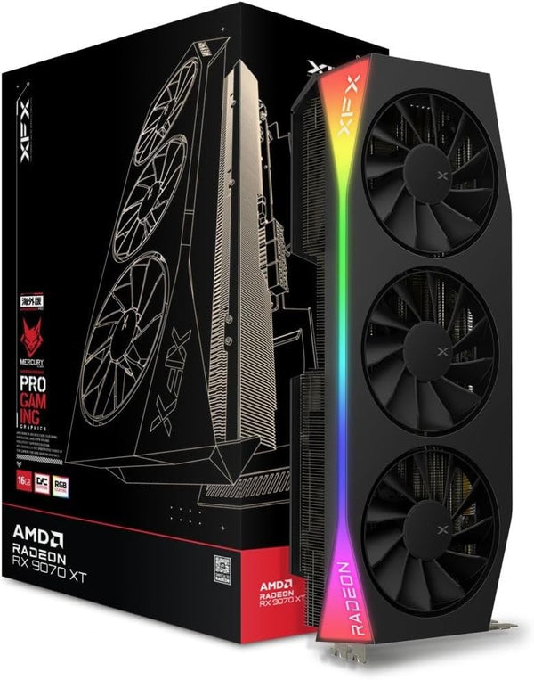 XFX Mercury AMD Radeon RX 9070XT OC Gaming Edition