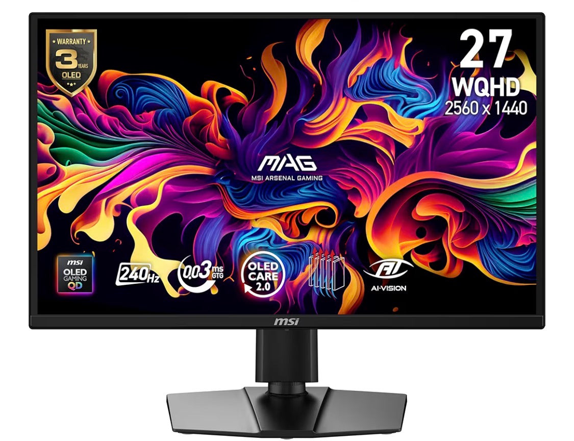 MSI 27” OLED Gaming monitor