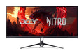 Acer Nitro 29.5” UWFHD 2560 x 1080 1800R Curved Gaming Monitor  AMD FreeSync Premium  Up to 200Hz Refresh Rate  1ms (VRB)  sRGB 100%  1 x Display Port