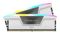 CORSAIR Vengeance RGB DDR5 RAM 32GB (2x16GB) Up to 6000MHz CL36-44-44-96 1.35V Intel XMP 3.0 Desktop Computer Memory - White
