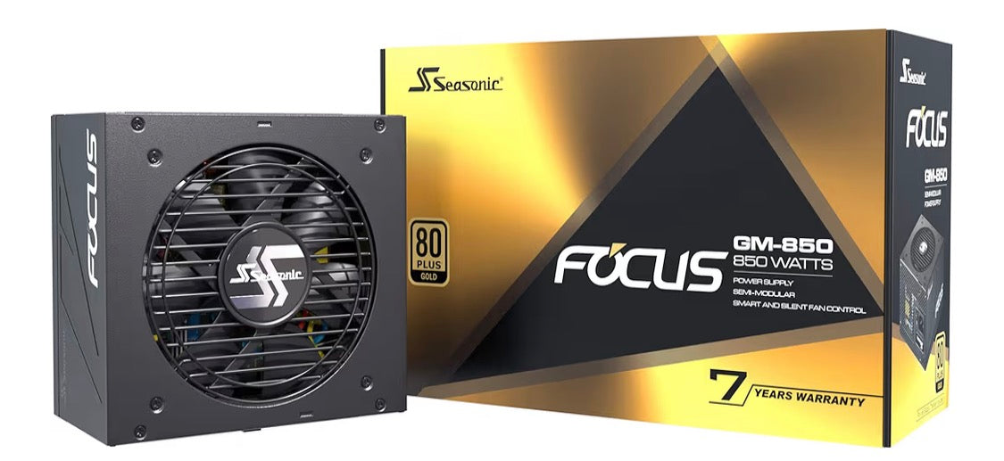 Seasonic 850W 80+ Gold Semi-Modular Power Supply