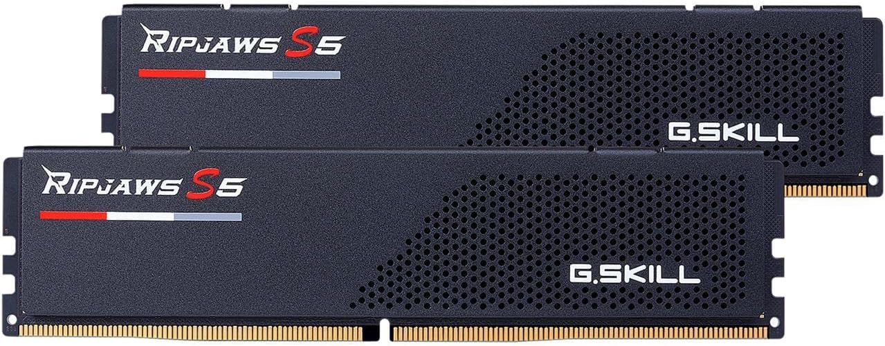 G.SKILL Ripjaws S5 Series DDR5 RAM (Intel XMP 3.0 & AMD Expo) 32GB (2x16GB) 5200MT/s