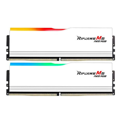 G.Skill Ripjaws M5 Neo RGB Series 32GB (2 x 16GB) DDR5-6000 PC5-48000 CL28 Dual Channel Desktop Memory Kit
