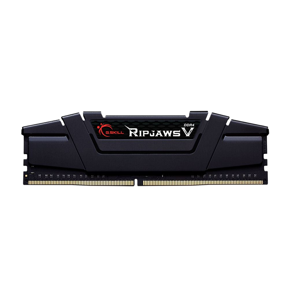 G.Skill Ripjaws V 16GB (1 x 16GB) DDR4-3200 PC4-25600 CL16 Single Channel Desktop Memory Module F4-3200C16S-16GVK - Black