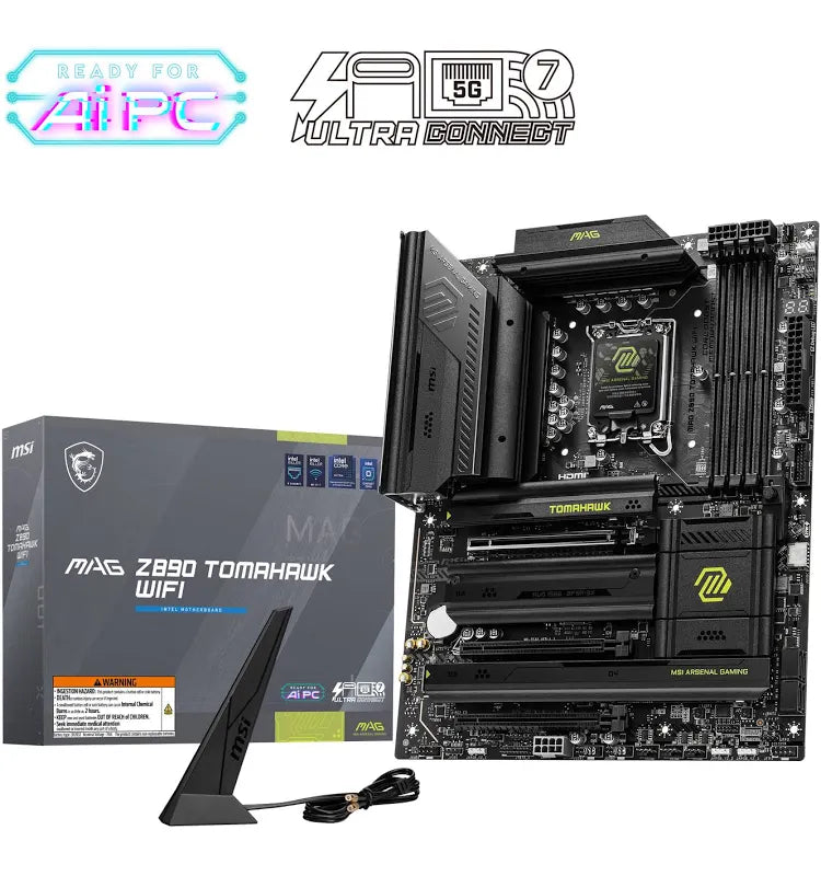 MSI Z890 MAG TOMAHAWK WIFI Intel LGA 1851 ATX Motherboard