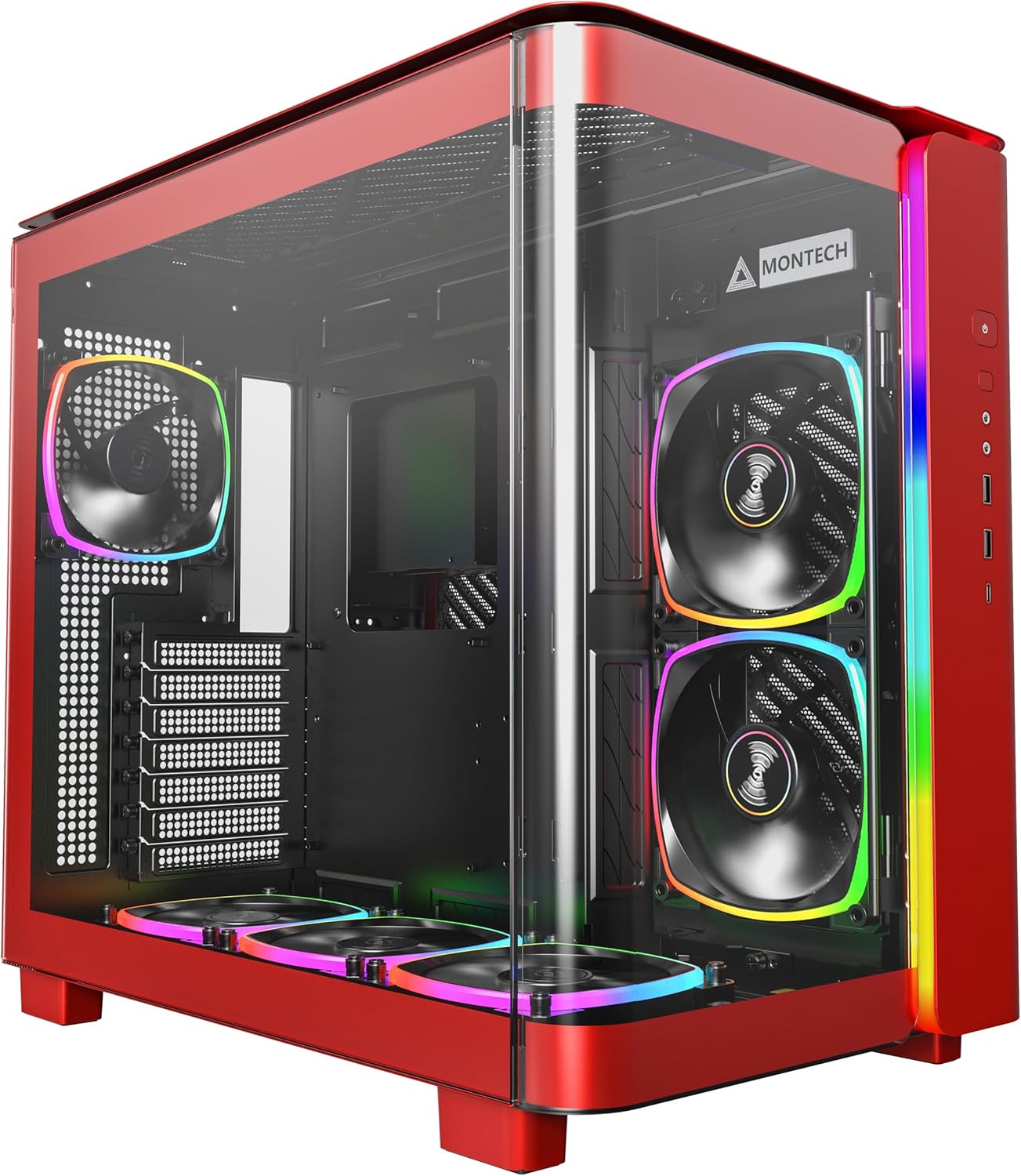 Montech King 95 Pro (Red)