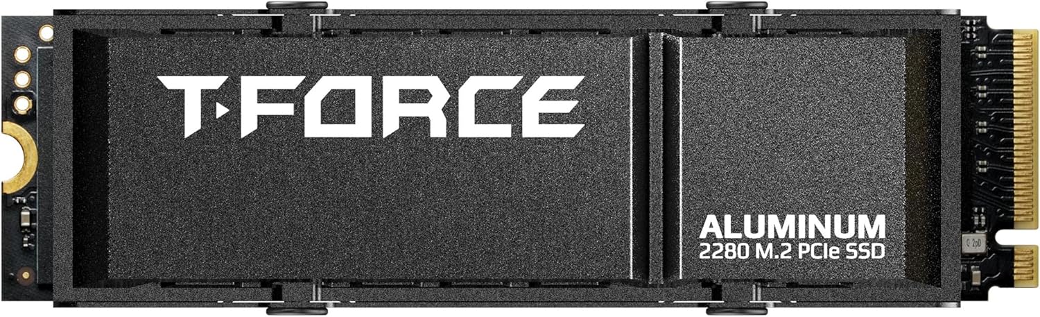 TEAMGROUP T-Force G50 2TB SLC Caching 3D TLC NAND NVMe InnoGrit PCIe Gen4x4 M.2 2280 Gaming SSD with Ultra-Thin Graphene Heat Spreader