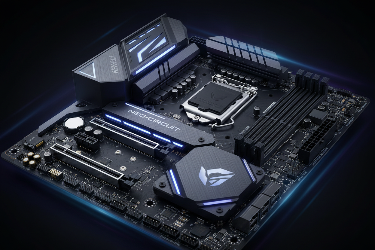 High-Tech Motherboard